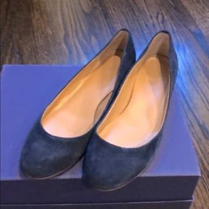 Suede flats